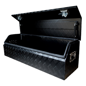caja de herramientas de camión de aluminio negro, XCTB-46, Carro